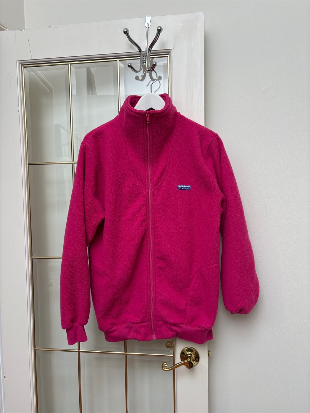 Pink Women's Ski Fleece Jacket - Full Zip